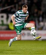 3 March 2023; Sean Hoare of Shamrock Rovers during the SSE Airtricity Men's Premier Division match between Shamrock Rovers and Derry City at Tallaght Stadium in Dublin. Photo by Stephen McCarthy/Sportsfile