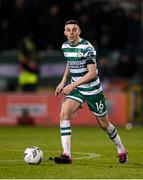 3 March 2023; Gary O'Neill of Shamrock Rovers during the SSE Airtricity Men's Premier Division match between Shamrock Rovers and Derry City at Tallaght Stadium in Dublin. Photo by Stephen McCarthy/Sportsfile