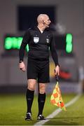 3 March 2023; Assistant referee Emmett Dynan during the SSE Airtricity Men's Premier Division match between Shamrock Rovers and Derry City at Tallaght Stadium in Dublin. Photo by Stephen McCarthy/Sportsfile