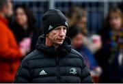 4 March 2023; Leinster head coach Leo Cullen before the United Rugby Championship match between Edinburgh and Leinster at The Dam Health Stadium in Edinburgh, Scotland. Photo by Harry Murphy/Sportsfile