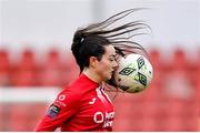 4 March 2023; Katie Melly of Sligo Rovers during the SSE Airtricity Women's Premier Division match between Sligo Rovers and Shamrock Rovers at The Showgrounds in Sligo. Photo by Seb Daly/Sportsfile