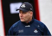4 March 2023; Dublin manager Dessie Farrell during the Allianz Football League Division 2 match between Derry and Dublin at Celtic Park in Derry. Photo by Ramsey Cardy/Sportsfile