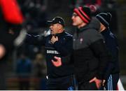 4 March 2023; Dublin manager Dessie Farrell during the Allianz Football League Division 2 match between Derry and Dublin at Celtic Park in Derry. Photo by Ramsey Cardy/Sportsfile