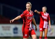 4 March 2023; Emma Hansberry of Sligo Rovers during the SSE Airtricity Women's Premier Division match between Sligo Rovers and Shamrock Rovers at The Showgrounds in Sligo. Photo by Seb Daly/Sportsfile
