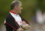 6 June 2004; Mickey Harte, Tyrone manager. Bank of Ireland Ulster Senior Football Championship, Tyrone v Fermanagh, St. Tighernach's Park, Clones, Co. Monaghan. Picture credit; Damien Eagers / SPORTSFILE