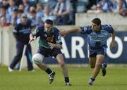 12 June 2004; Daragh Kineavey, London, in action against David Henry, Dublin. Bank of Ireland Football Championship Qualifier, Round 1, Dublin v London, Parnell Park, Dublin. Picture credit; Ray McManus / SPORTSFILE