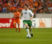 5 June 2004; Robbie Keane, Republic of Ireland. International Friendly, Holland v Republic of Ireland, Amsterdam Arena, Amsterdam, Holland. Picture credit; Pat Murphy / SPORTSFILE