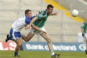 13 June 2004; Connor Mullane, Limerick, in action against Niall Hennessy, Waterford. Bank of Ireland Munster Senior Football Championship Semi-Final, Limerick v Waterford, Gaelic Grounds, Limerick. Picture credit; Pat Murphy / SPORTSFILE