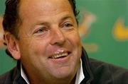 14 June 2004; South African rugby coach Jake White at a press conference in the South African team Hotel. The Cullinan Hotel, Cape Town, Western Province, South Africa. Picture credit; Matt Browne / SPORTSFILE