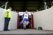 6 June 2004; Waterford captain Ken McGrath leads out his side before the game. Guinness Munster Senior Hurling Championship semi-final, Tipperary v Waterford, Pairc Ui Chaoimh, Cork. Picture credit; Brendan Moran / SPORTSFILE
