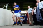 6 June 2004; John Carroll, Tipperary, makes his way out onto the pitch before the game. Guinness Munster Senior Hurling Championship semi-final, Tipperary v Waterford, Pairc Ui Chaoimh, Cork. Picture credit; Brendan Moran / SPORTSFILE