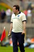 6 June 2004; Charlie Mulgrew, Fermanagh manager. Bank of Ireland Ulster Senior Football Championship, Tyrone v Fermanagh, St. Tighernach's Park, Clones, Co. Monaghan. Picture credit; Damien Eagers / SPORTSFILE