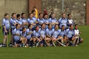 26 July 2003; The Dublin team. Aoife McGrane - King Benefit match, Dublin v Galway Minor Hurling teams of 1983, St Vincent's GAA Club Grounds, Marino, Dublin. Picture credit; Brendan Moran / SPORTSFILE *EDI*