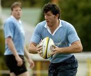 15 June 2004; Shane Horgan in action during Ireland rugby squad training. The Villages Rugby Ground, Cape Town, South Africa. Picture credit; Matt Browne / SPORTSFILE