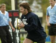 15 June 2004; Shane Byrne in action during Ireland rugby squad training. The Villages Rugby Ground, Cape Town, South Africa. Picture credit; Matt Browne / SPORTSFILE