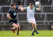 5 March 2023; Brian Fanning of Limerick in action against Jack O'Connor of Meath during the Allianz Football League Division 2 match between Limerick and Meath at TUS Gaelic Grounds in Limerick. Photo by Tyler Miller/Sportsfile