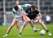 5 March 2023; Brian Donovan of Limerick and Adam O'Neill of Meath battle for possession during the Allianz Football League Division 2 match between Limerick and Meath at TUS Gaelic Grounds in Limerick. Photo by Tyler Miller/Sportsfile
