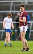 5 March 2023; Matthew Tierney of Galway celebrates at the final whistle after his side's victory in the Allianz Football League Division 1 match between Galway and Monaghan at Pearse Stadium in Galway. Photo by Seb Daly/Sportsfile