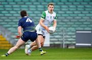 5 March 2023; Cillian Fahy of Limerick in action against Cathal Hickey of Meath during the Allianz Football League Division 2 match between Limerick and Meath at TUS Gaelic Grounds in Limerick. Photo by Tyler Miller/Sportsfile