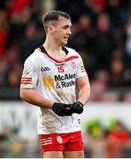 5 March 2023; Darragh Canavan of Tyrone after the Allianz Football League Division 1 match between Tyrone and Kerry at O'Neill's Healy Park in Omagh, Tyrone. Photo by Ramsey Cardy/Sportsfile
