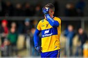 5 March 2023; Eoin Cleary of Clare reacts after his sides defeat in the Allianz Football League Division 2 match between Clare and Cork at Cusack Park in Ennis, Clare. Photo by Eóin Noonan/Sportsfile