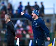 5 March 2023; Roscommon manager Davy Burke during the Allianz Football League Division 1 match between Roscommon and Mayo at Dr Hyde Park in Roscommon. Photo by Piaras Ó Mídheach/Sportsfile