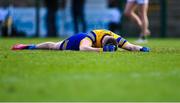 5 March 2023; Conor Daly of Roscommon after Jack Carney, not pictured, scored Mayo's first goal during the Allianz Football League Division 1 match between Roscommon and Mayo at Dr Hyde Park in Roscommon. Photo by Piaras Ó Mídheach/Sportsfile
