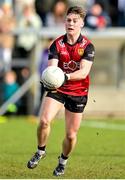 5 March 2023; Ceilum Doherty of Down during the Allianz Football League Division 3 match between Cavan and Down at Kingspan Breffni in Cavan. Photo by Stephen Marken/Sportsfile