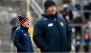 5 March 2023; Cork manager John Cleary during the Allianz Football League Division 2 match between Clare and Cork at Cusack Park in Ennis, Clare. Photo by Eóin Noonan/Sportsfile