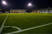6 March 2023; A general view of the pitch before the SSE Airtricity Men's Premier Division match between Shamrock Rovers and Cork City at Tallaght Stadium in Dublin. Photo by Piaras Ó Mídheach/Sportsfile