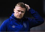 6 March 2023; Shelbourne manager Damien Duff during the SSE Airtricity Men's Premier Division match between Dundalk and Shelbourne at Oriel Park in Dundalk, Louth. Photo by Ramsey Cardy/Sportsfile