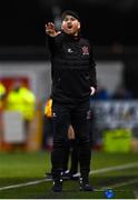 6 March 2023; Dundalk head coach Stephen O'Donnell during the SSE Airtricity Men's Premier Division match between Dundalk and Shelbourne at Oriel Park in Dundalk, Louth. Photo by Ramsey Cardy/Sportsfile