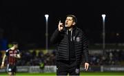 6 March 2023; Bohemians manager Declan Devine during the SSE Airtricity Men's Premier Division match between Bohemians and Drogheda United at Dalymount Park in Dublin. Photo by Harry Murphy/Sportsfile