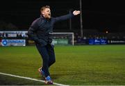 6 March 2023; Shelbourne manager Damien Duff during the SSE Airtricity Men's Premier Division match between Dundalk and Shelbourne at Oriel Park in Dundalk, Louth. Photo by Ramsey Cardy/Sportsfile