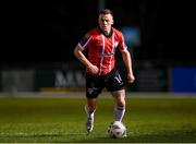 6 March 2023; Ben Doherty of Derry City during the SSE Airtricity Men's Premier Division match between UCD and Derry City at the UCD Bowl in Dublin. Photo by Stephen McCarthy/Sportsfile