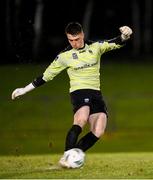 6 March 2023; UCD goalkeeper Lorcan Healy during the SSE Airtricity Men's Premier Division match between UCD and Derry City at the UCD Bowl in Dublin. Photo by Stephen McCarthy/Sportsfile