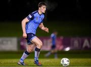 6 March 2023; Harvey O'Brien of UCD during the SSE Airtricity Men's Premier Division match between UCD and Derry City at the UCD Bowl in Dublin. Photo by Stephen McCarthy/Sportsfile