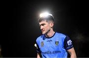 6 March 2023; Brendan Barr of UCD during the SSE Airtricity Men's Premier Division match between UCD and Derry City at the UCD Bowl in Dublin. Photo by Stephen McCarthy/Sportsfile