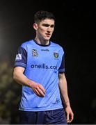 6 March 2023; Brendan Barr of UCD during the SSE Airtricity Men's Premier Division match between UCD and Derry City at the UCD Bowl in Dublin. Photo by Stephen McCarthy/Sportsfile