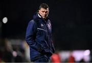 6 March 2023; Drogheda United manager Kevin Doherty before the SSE Airtricity Men's Premier Division match between Bohemians and Drogheda United at Dalymount Park in Dublin. Photo by Harry Murphy/Sportsfile