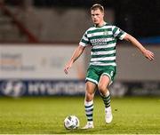 6 March 2023; Daniel Cleary of Shamrock Rovers during the SSE Airtricity Men's Premier Division match between Shamrock Rovers and Cork City at Tallaght Stadium in Dublin. Photo by Piaras Ó Mídheach/Sportsfile