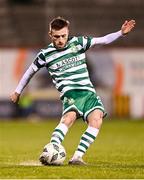 6 March 2023; Jack Byrne of Shamrock Rovers during the SSE Airtricity Men's Premier Division match between Shamrock Rovers and Cork City at Tallaght Stadium in Dublin. Photo by Piaras Ó Mídheach/Sportsfile