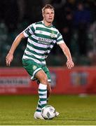 6 March 2023; Daniel Cleary of Shamrock Rovers during the SSE Airtricity Men's Premier Division match between Shamrock Rovers and Cork City at Tallaght Stadium in Dublin. Photo by Piaras Ó Mídheach/Sportsfile