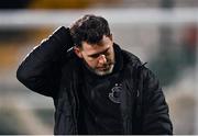 6 March 2023; Shamrock Rovers manager Stephen Bradley after the drawn SSE Airtricity Men's Premier Division match between Shamrock Rovers and Cork City at Tallaght Stadium in Dublin. Photo by Piaras Ó Mídheach/Sportsfile