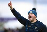 5 March 2023; Roscommon manager Davy Burke during the Allianz Football League Division 1 match between Roscommon and Mayo at Dr Hyde Park in Roscommon. Photo by Piaras Ó Mídheach/Sportsfile