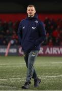 3 March 2023; Scarlets head coach Dwayne Peel before the United Rugby Championship match between Munster and Scarlets at Musgrave Park in Cork. Photo by Michael P Ryan/Sportsfile