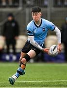 9 March 2023; Sam Corrigan of St Michael’s College during the Bank of Ireland Leinster Schools Senior Cup Semi Final match between St Michael’s College and Blackrock College at Energia Park in Dublin. Photo by David Fitzgerald/Sportsfile