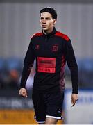 3 March 2023; Louis Annesley of Dundalk before the SSE Airtricity Men's Premier Division match between Dundalk and St Patrick's Athletic at Oriel Park in Dundalk, Louth. Photo by Ben McShane/Sportsfile