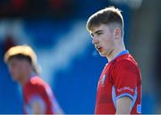 10 March 2023; Niall Cox of CUS during the Bank of Ireland Vinnie Murray Cup Final match between CUS and St Andrew's College at Energia Park in Dublin. Photo by Seb Daly/Sportsfile