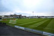 10 March 2023; A general view of Markets Field pitch before the SSE Airtricity Men's First Division match between Treaty United and Cobh Ramblers at Markets Field in Limerick. Photo by Michael P Ryan/Sportsfile